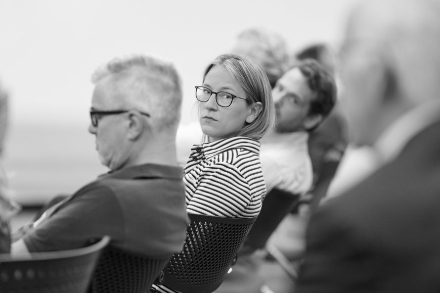 Teilnehmer:innen im Metaplan-Seminar