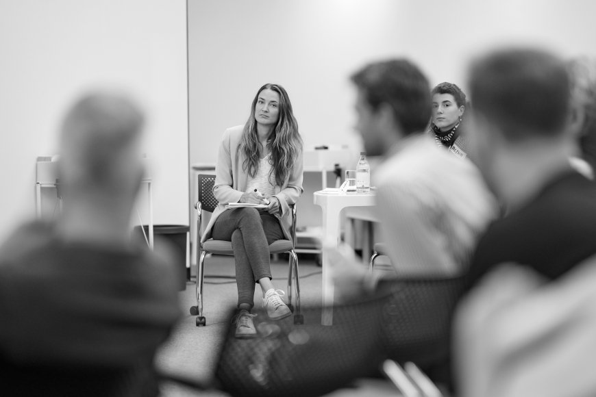 Antonia Nooke im Metaplan Boostcamp