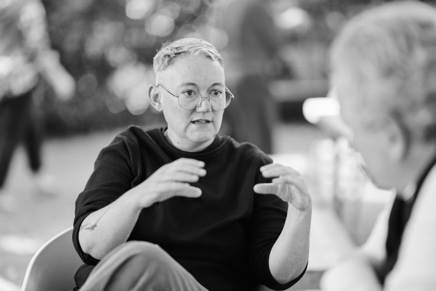 Judith Muster bei der Organize Awesome