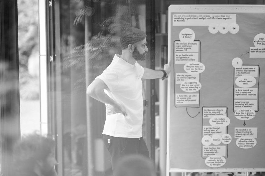 Lukas Fütterer bei der Organize Awesome