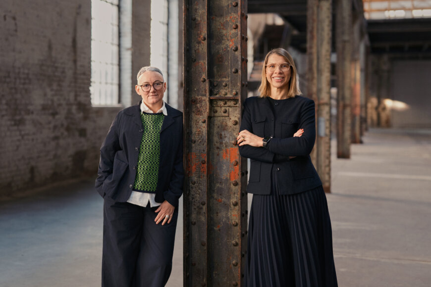 Judith Jules Muster und Anja Hendel